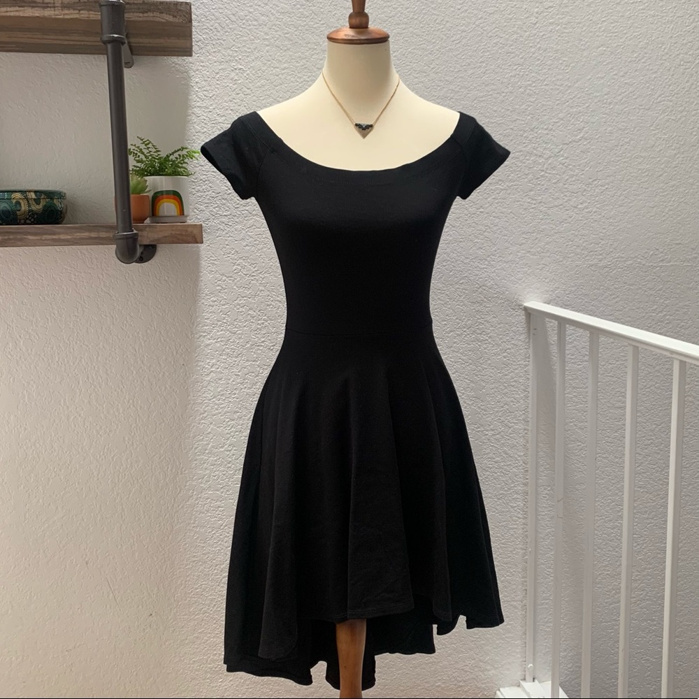Windsor Black High low Dress